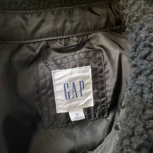 GAP XL Black/Navy Blue Jacket - Picture 3 of 3